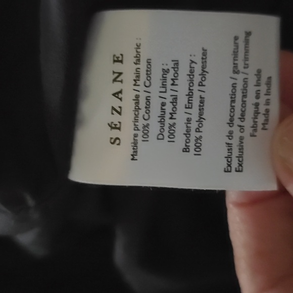 SÉZANE Ena Hand Beaded Embroidered Multi Color Geometric Pattern Jacket XS NWOT - Picture 11 of 13